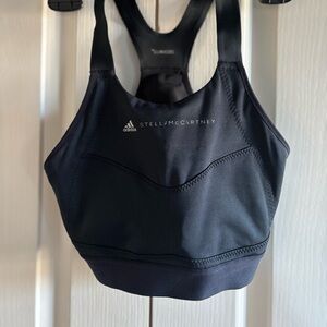 Black Stella McCartney by Adidas sports bra